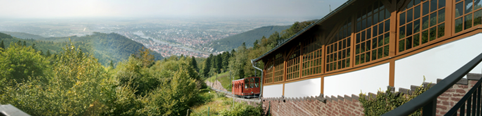 Heidelberger Bergbahn zum Königstuhl